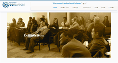 Desktop Screenshot of intentionalpeersupport.org